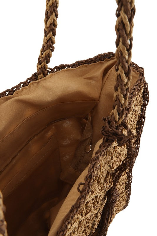 “Lady In The Sun” Tote Shoulder Bag