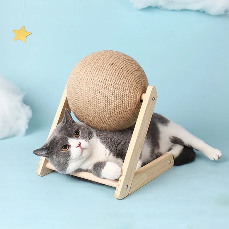Cat Scratching Ball Toy Board Grinding Paws Toys