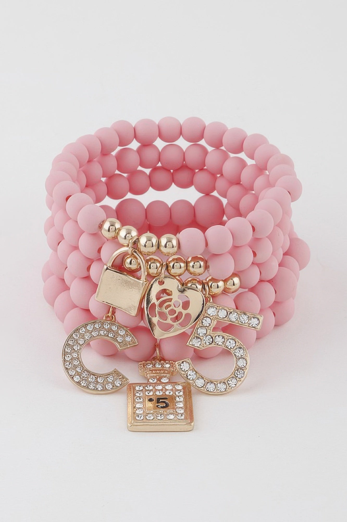 Beaded Luxury Charms Bracelet