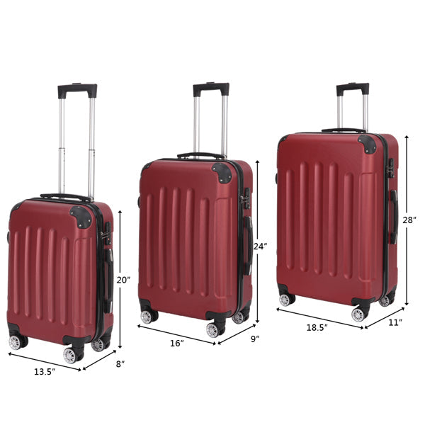 3-in-1 Swivel Wheel With Handle, 4 Corner Protectors, Trolley Box,