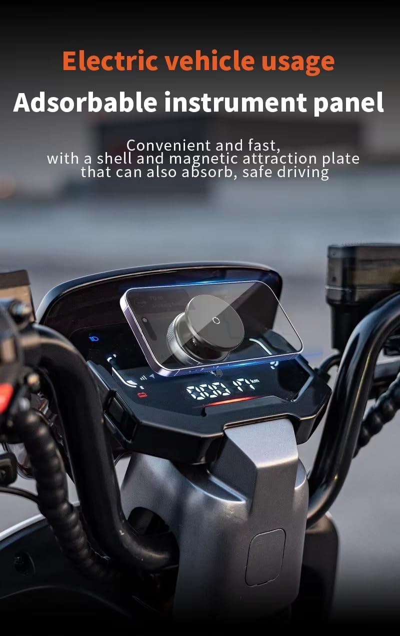 Car Phone Holder, Upgraded 360Adjustable Vacuum Suction 20X Magnets