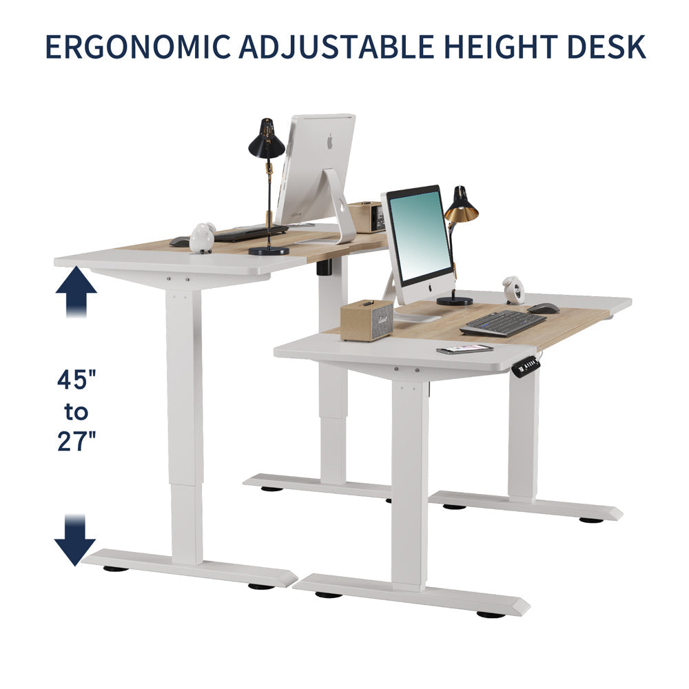 Electric Standing Desk Height Adjustable Desk For Home And Office