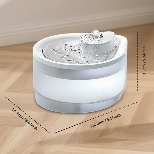 USB Powered 2.5L Automatic Circulating Pet Water Fountain 2500ML