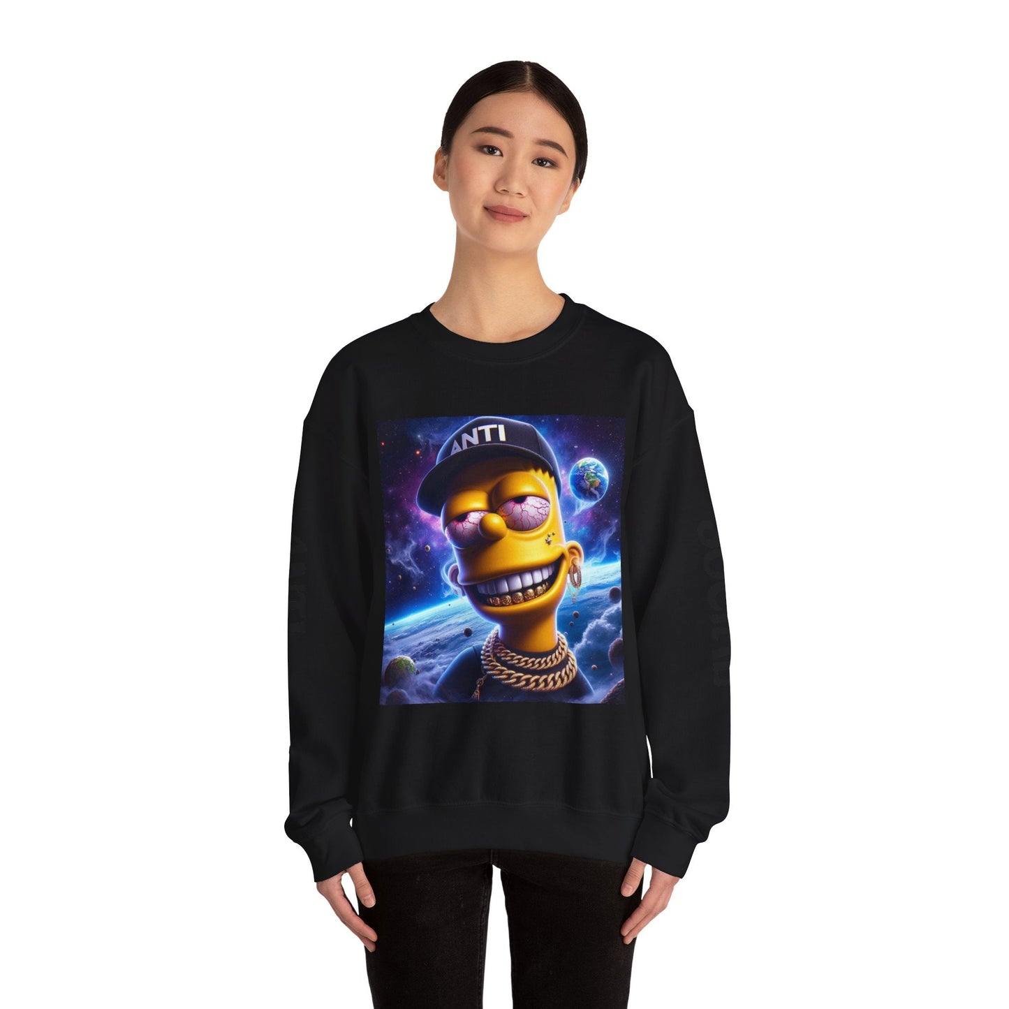 “Anti Social” Heavy Blend™ Crewneck Sweatshirt