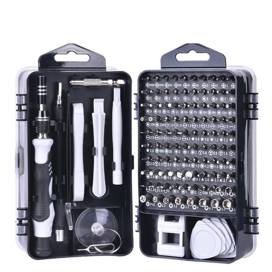Compatible with Apple, Hot Sale 122 in 1Professional Multi Screwdriver Set for iPhone Android Laptop Computer DIY Repair Tool Kit