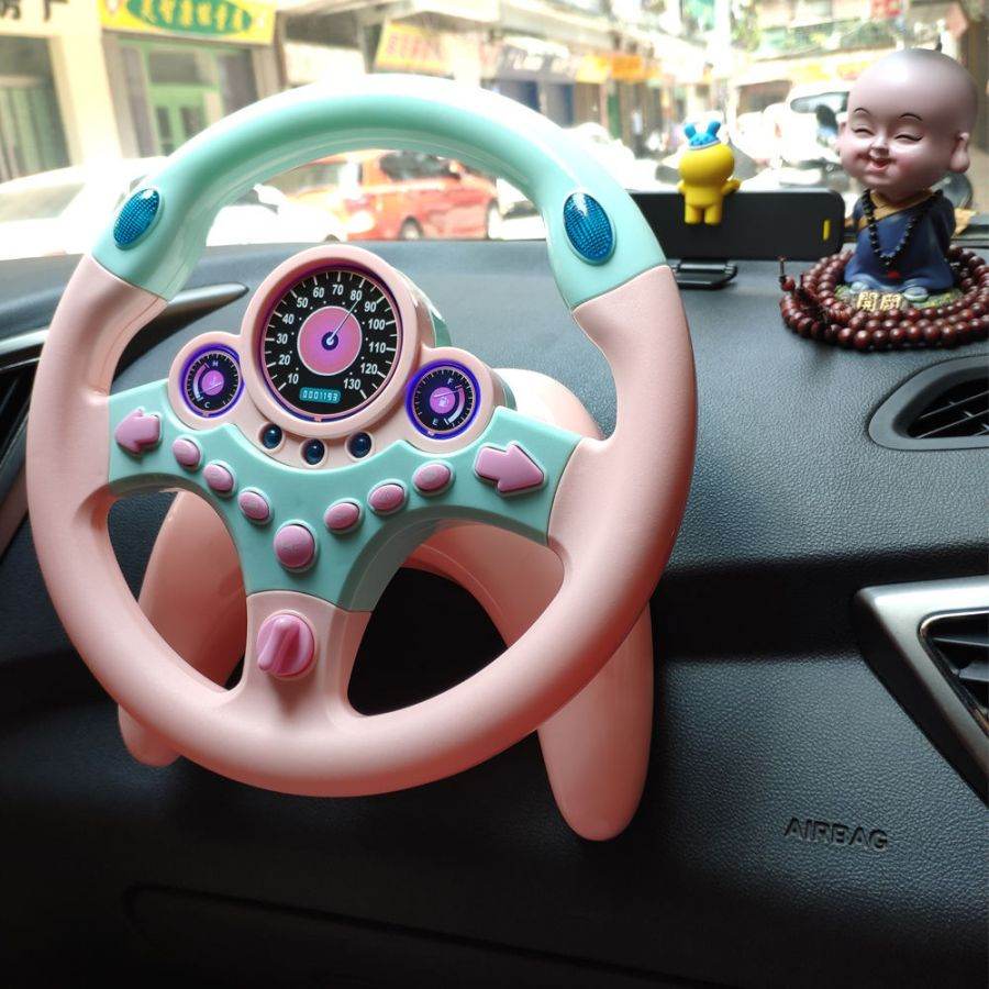 Kids Simulation Steering Wheel