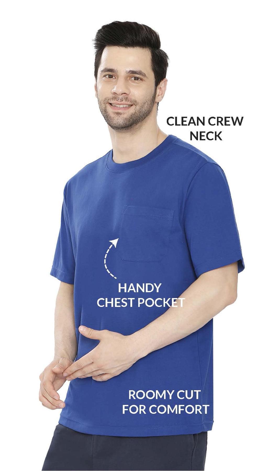Men's Heavyweight Short Sleeve Crew Neck T-Shirt