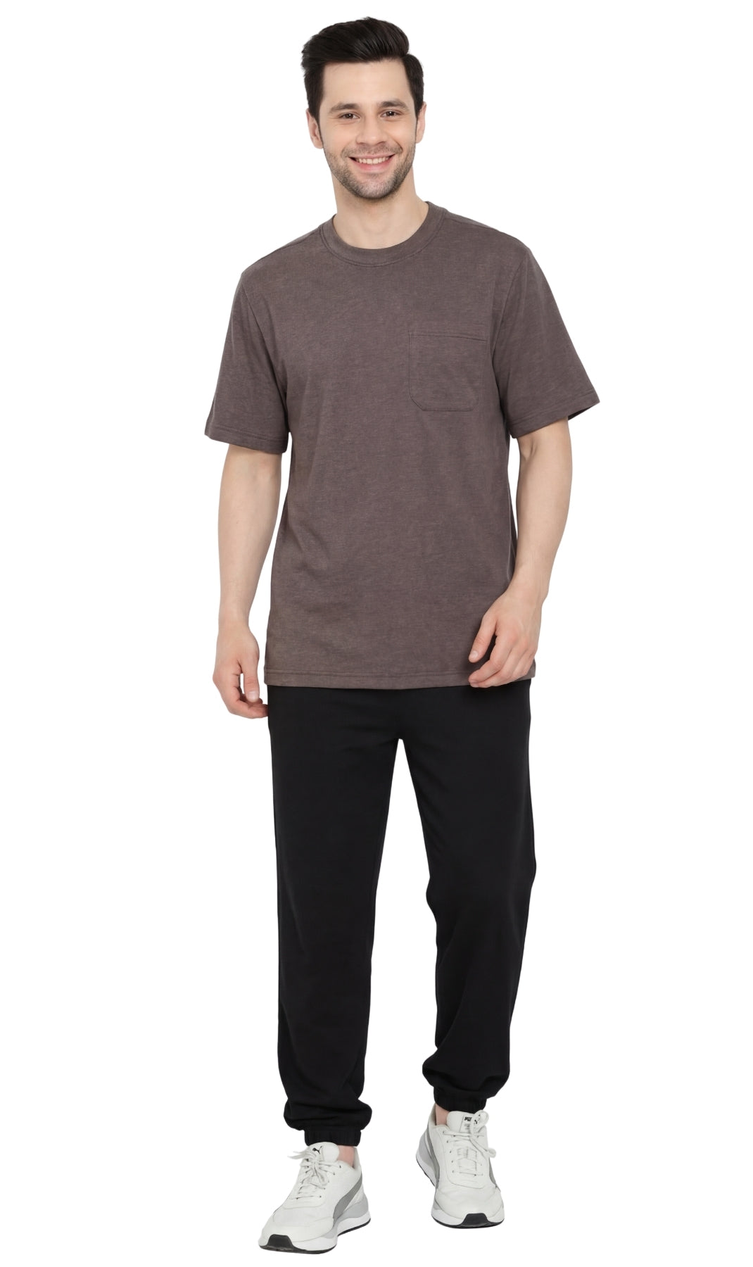 Men's Heavyweight Short Sleeve Crew Neck T-Shirt