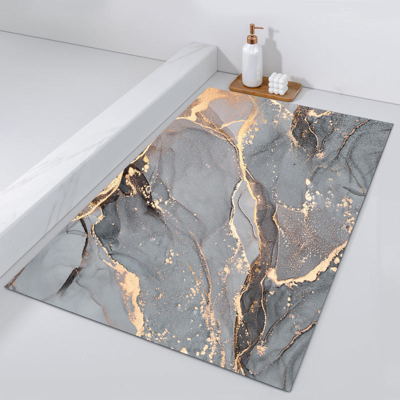 Bathroom Silicone Diatomaceous Water Absorbent Mat