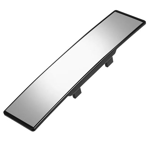 Car Rearview Mirror 11.4in Interior Clip-on Curve Convex Panoramic