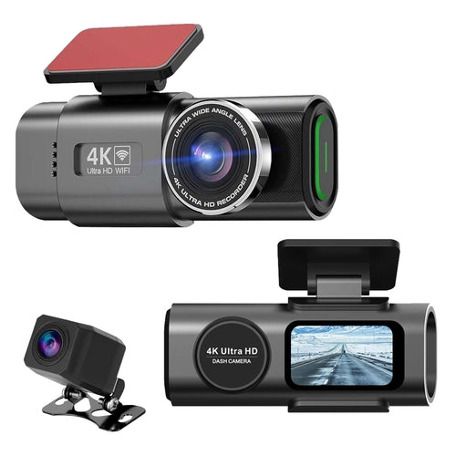 1Pc 4K 1080P Car Dash Cam 2.4GHz WiFi Car Camera Mini Driving Recorder