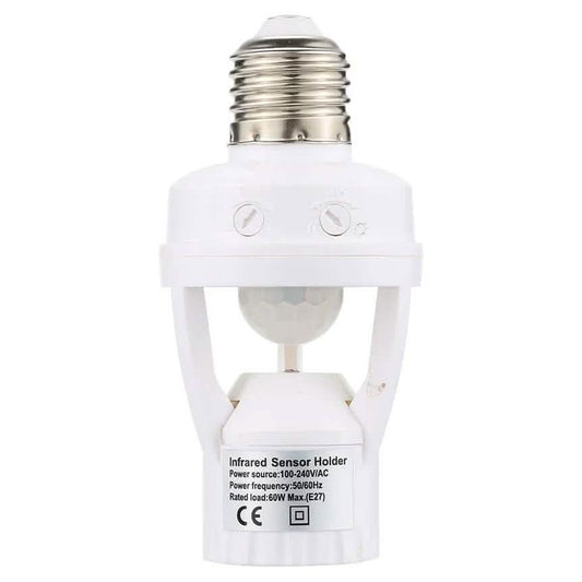 360 Degree Detection PIR Infrared Motion Sensor E27 LED Light