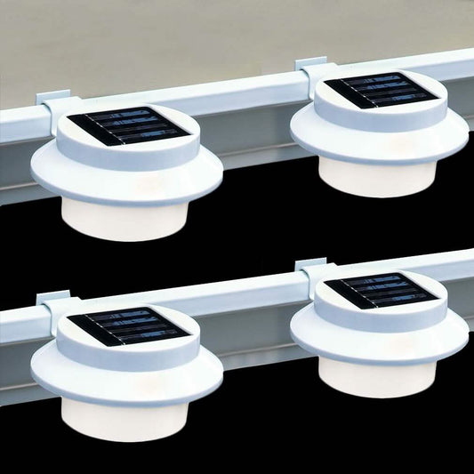 4-Pack: Solar-powered LED Outdoor Lights