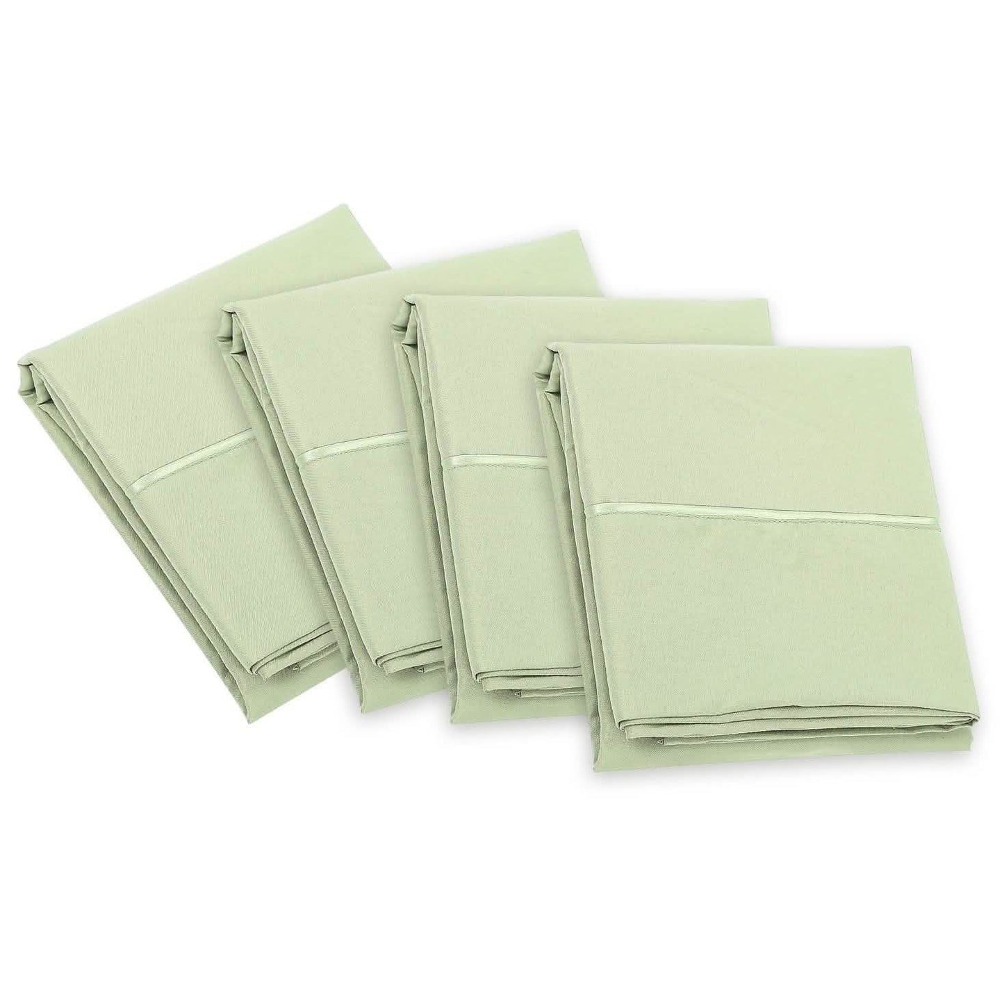 4-Piece Set: Bamboo Premium Ultra Soft Pillow Case - Assorted Sizes