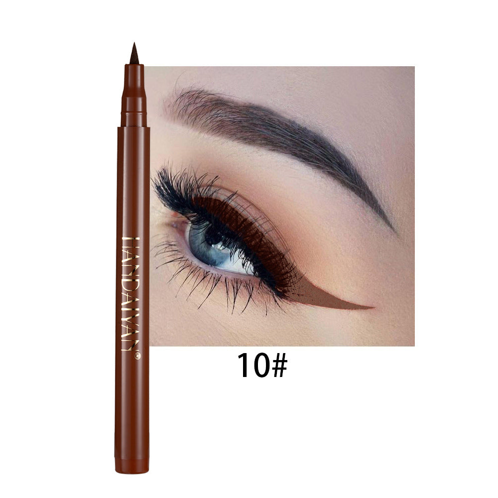 DIY Color Painting Is Not Easy To Smudge Matte Eyeliner