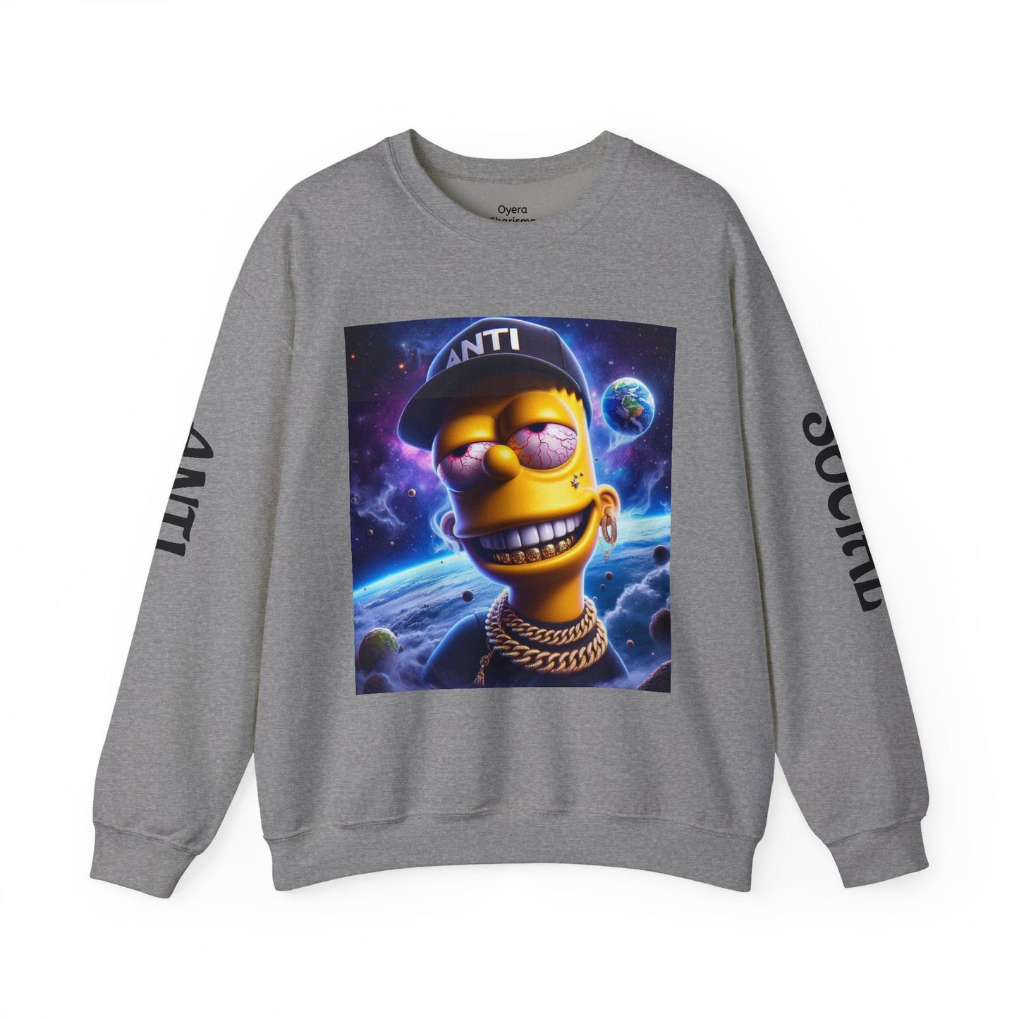 “Anti Social” Heavy Blend™ Crewneck Sweatshirt