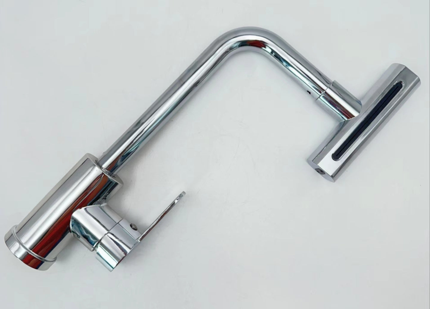 High-End Pull-Down Kitchen Faucet with Rotating Spout