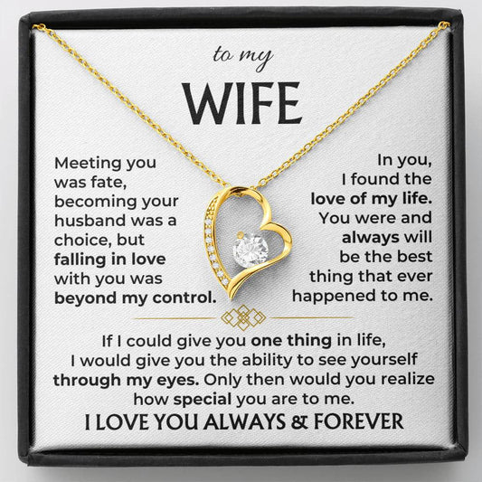 Hollow Love Necklace Pendant Valentine's Day Wife Gift
