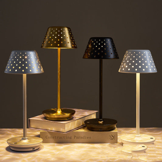 LED Rechargeable Table Retro Atmosphere Night Lamp