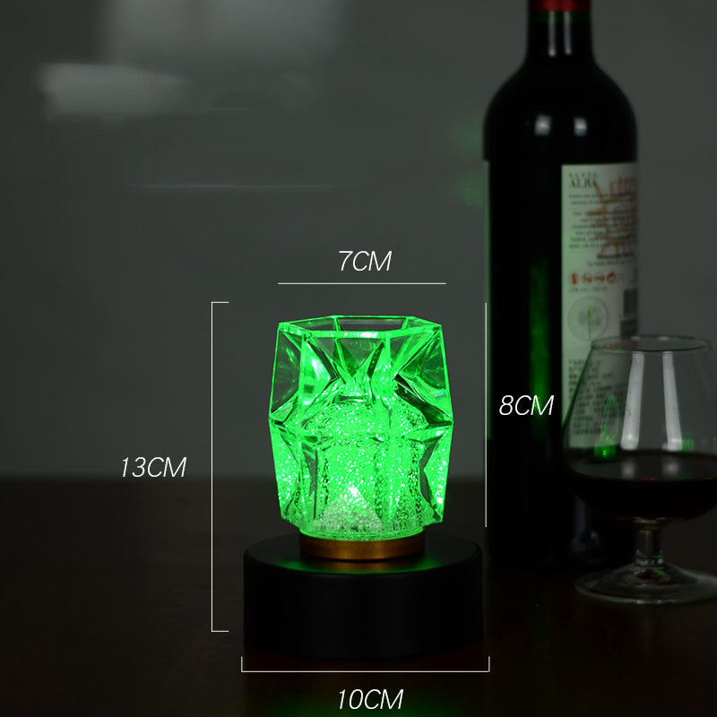Bar Atmosphere Table Crystal Lamp Led LightsCharging