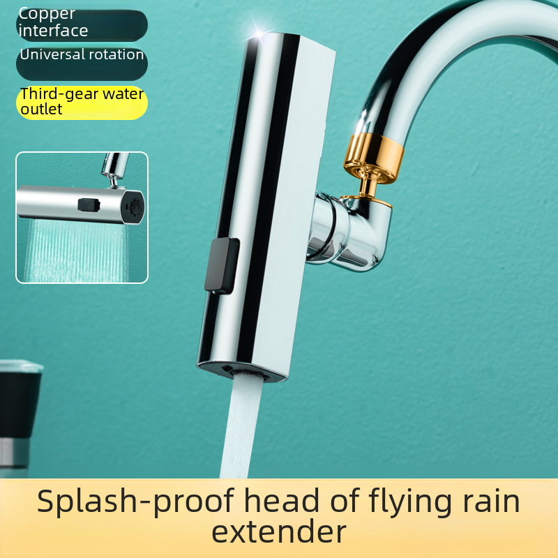 Upgraded Kitchen Faucet with Multi-Function Spray Head