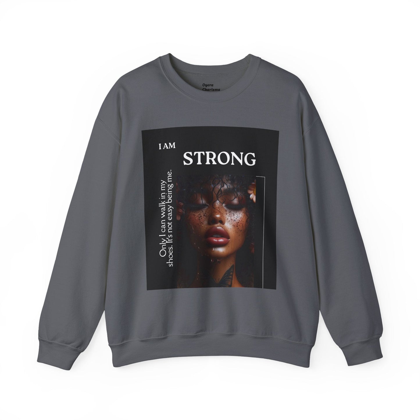 “I Am STRONG” Heavy Blend™ Crewneck