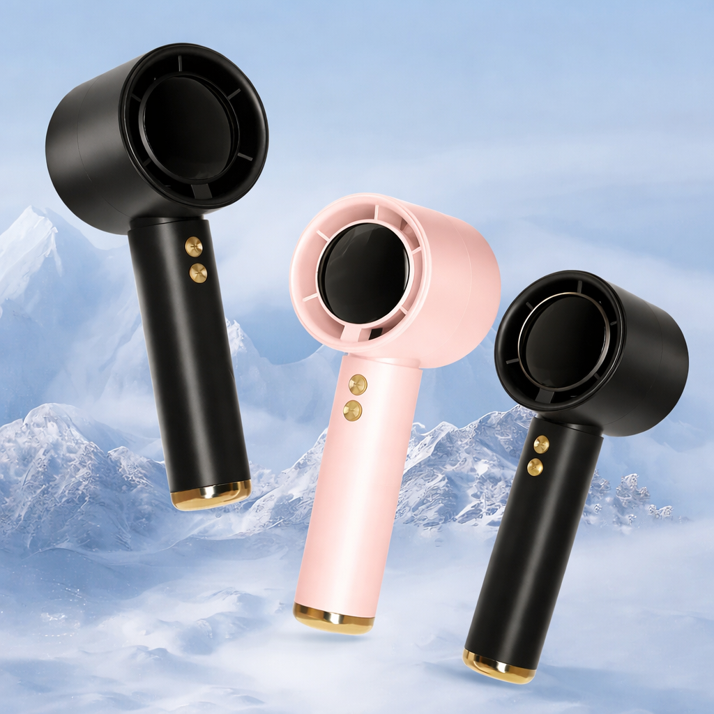 Portable Handheld Fan 100-Speed Turbo Mini Cooling Fan