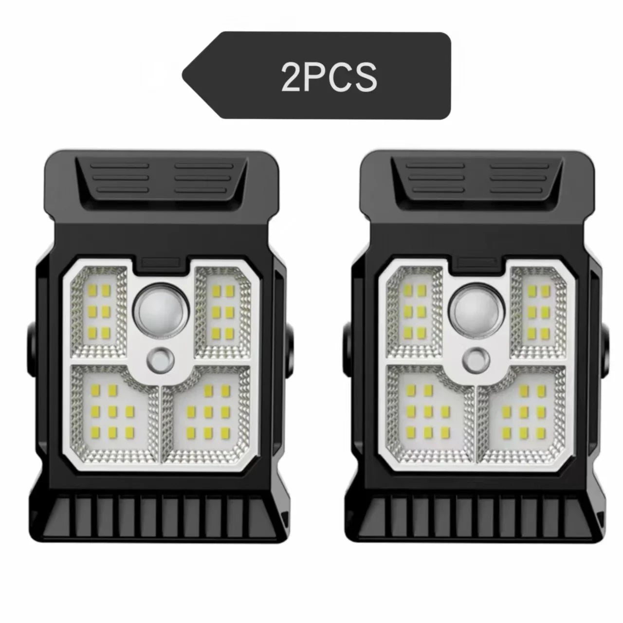 Solar Motion Sensor Garden Light Outdoor Courtyard Lawn Clip-On LED Lamp