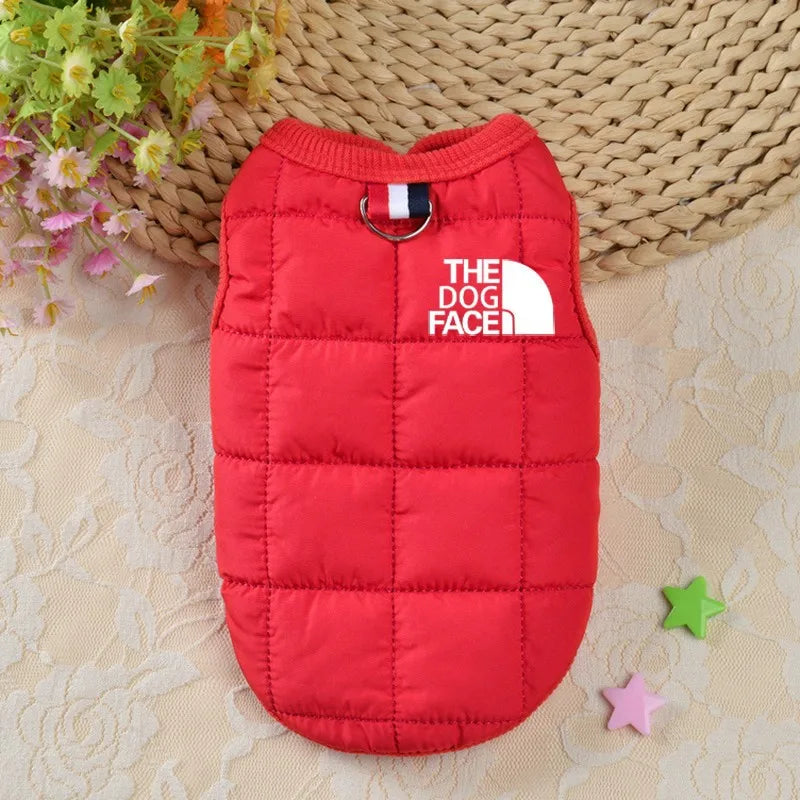 Designer Trendy Dog Clothes – Winter Warm Pet Coat for Small & Medium Dogs