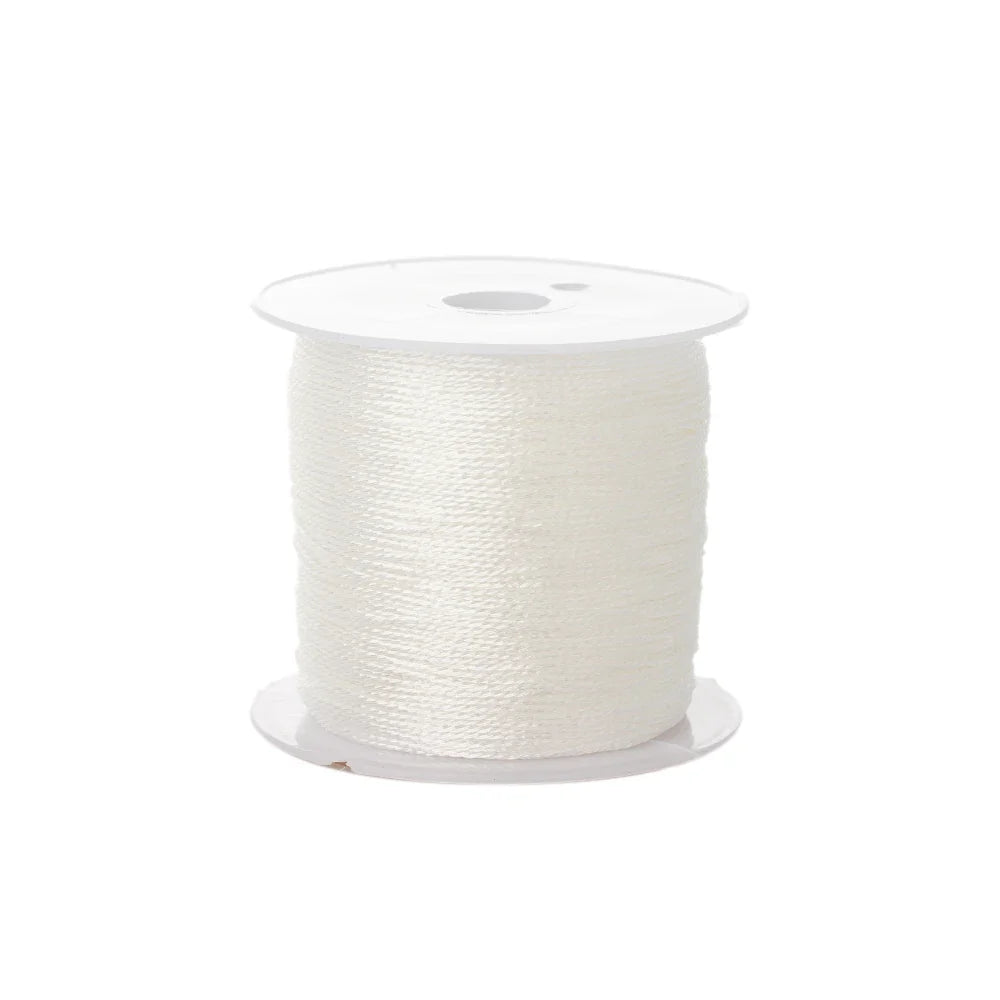 Metallic Beading Thread Cord – Rose Gold & Silver for DIY Jewelry