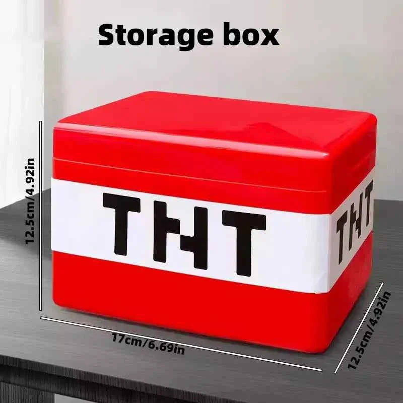 Magnetic building blocks toy storage box set - DIY assembly toys for children - building blocks for playing with tables