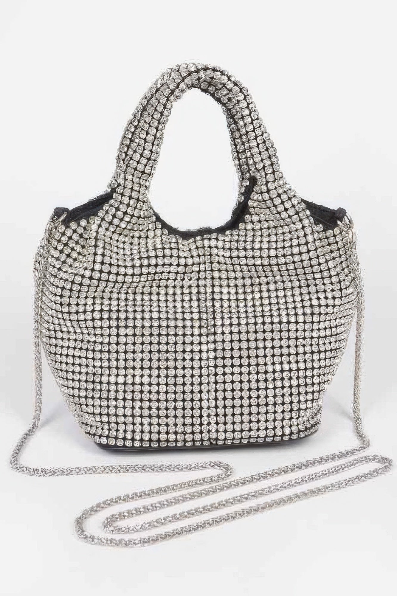 Ovesized Rhinestone Clutch