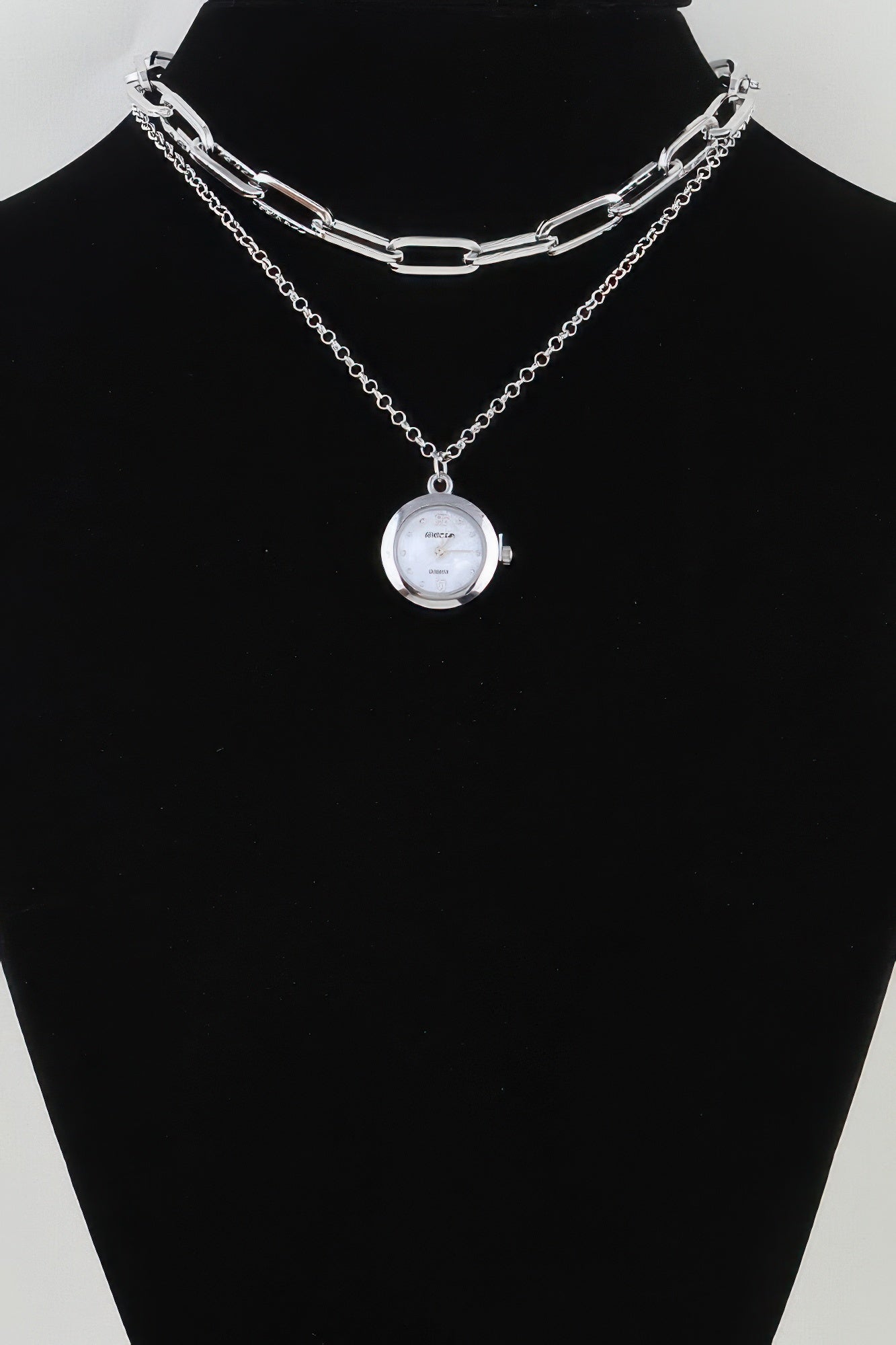 Classic Pocket Watch Chain Necklace