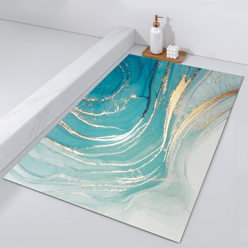Bathroom Silicone Diatomaceous Water Absorbent Mat