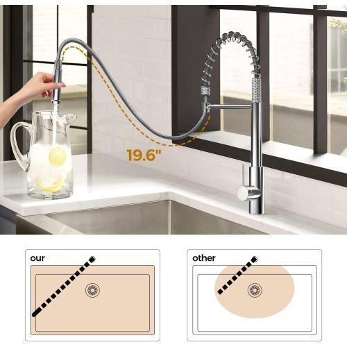 33 Inches  Kitchen Sink - Dual Mounted Undercounter Or Recessed Sink