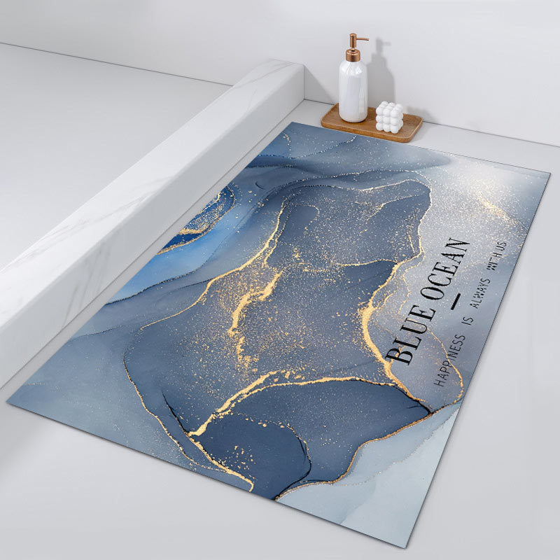 Bathroom Silicone Diatomaceous Water Absorbent Mat
