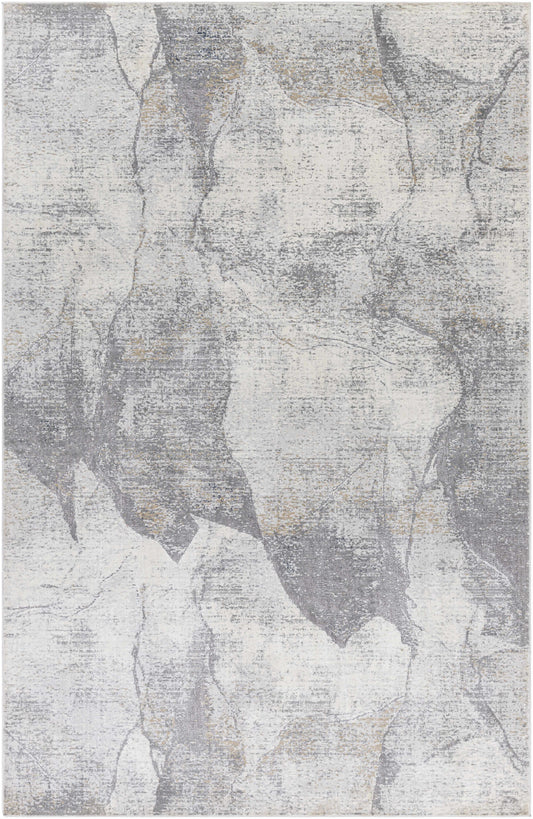 Hulme Gray Marble Luxe Rug