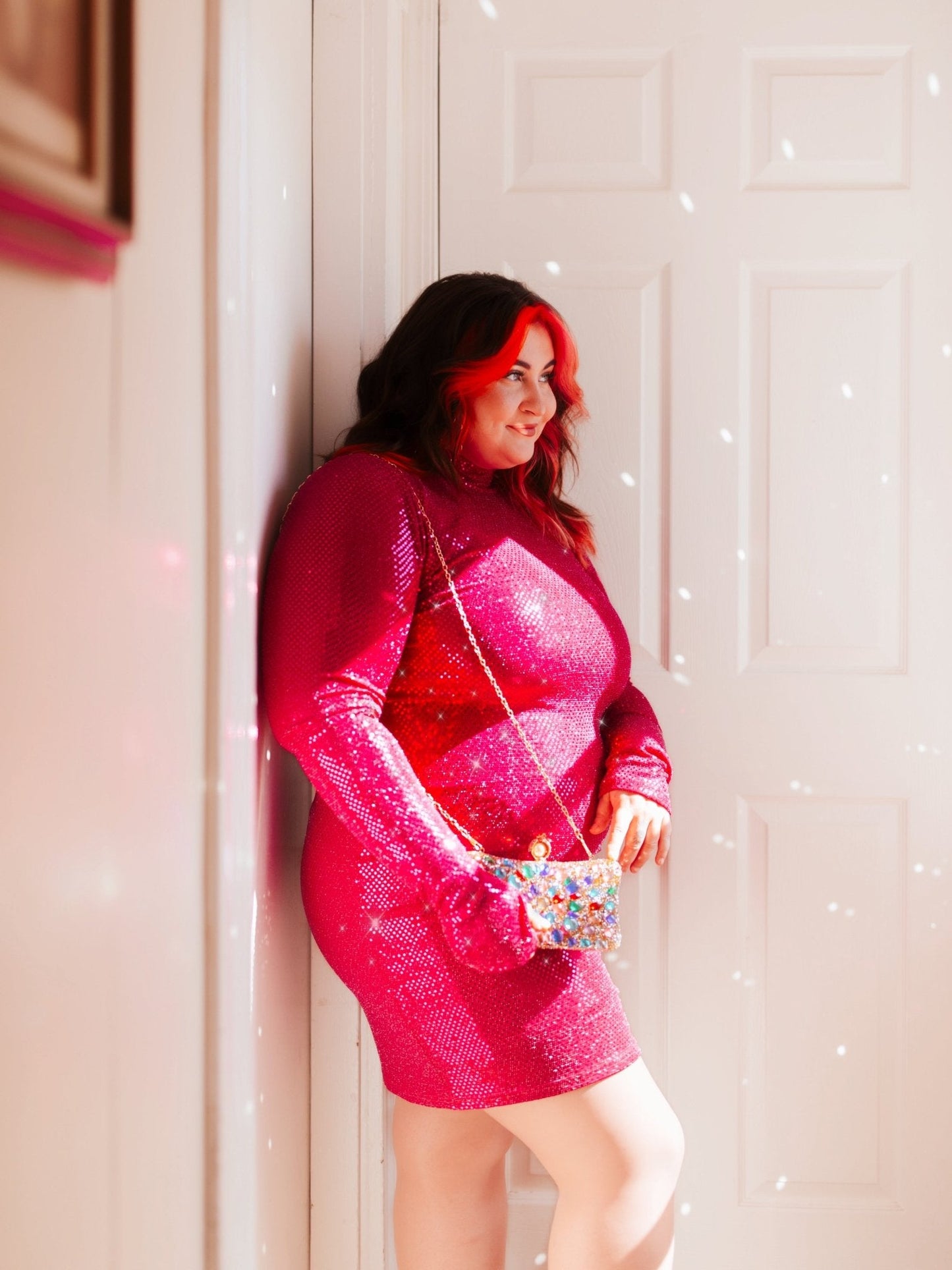 SPARKLE SEQUIN DRESS