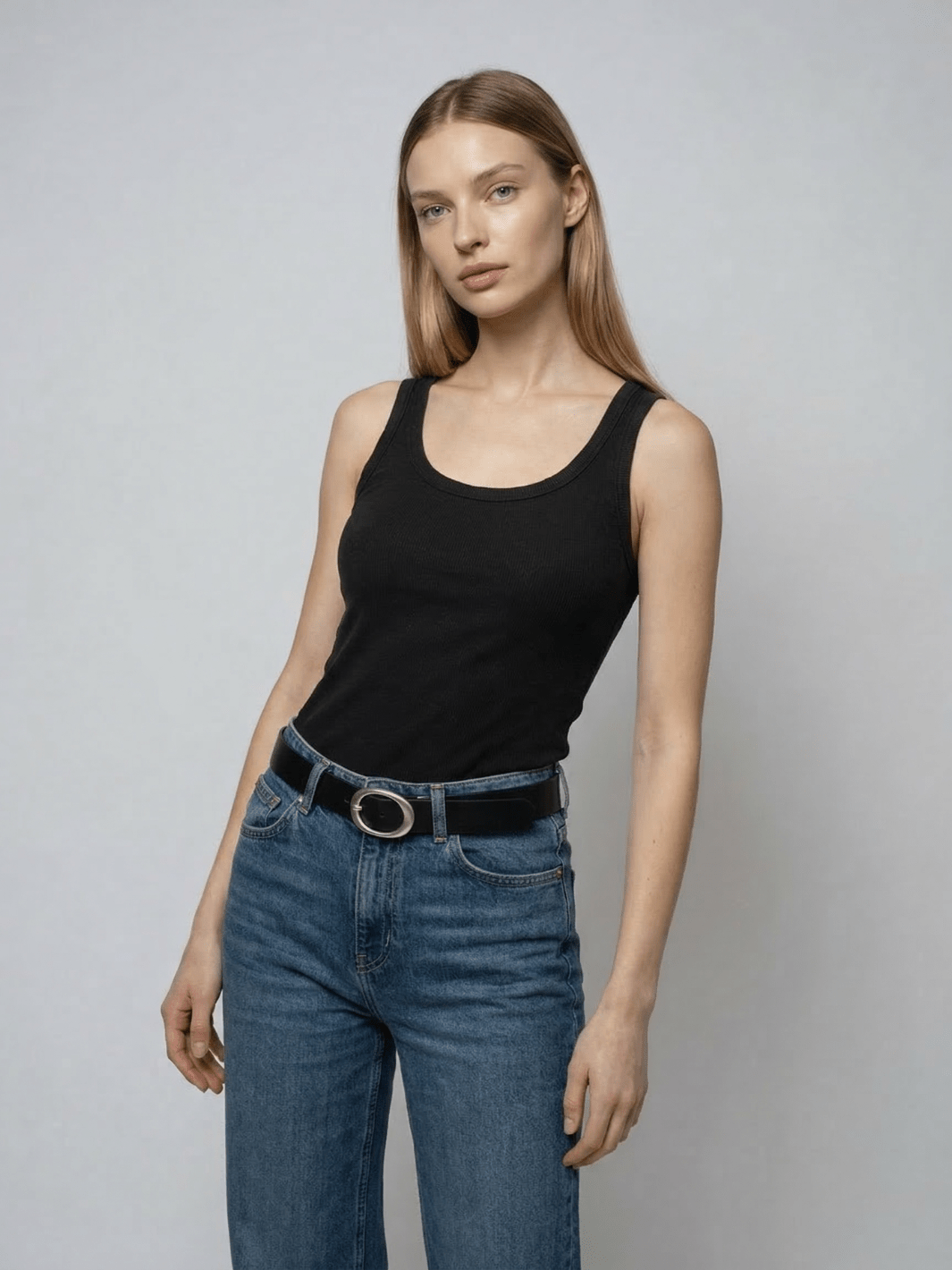 Tuckable Classic Ribbed Tank